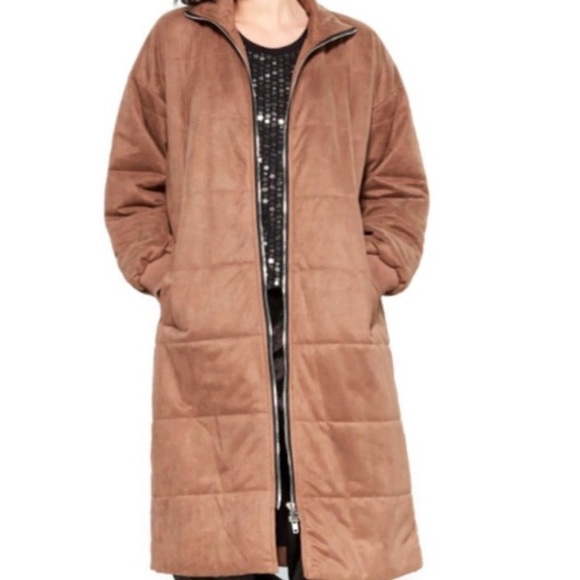 Religion Women’s Caramel Rhythm Quilted Coat - Picture 1 of 8